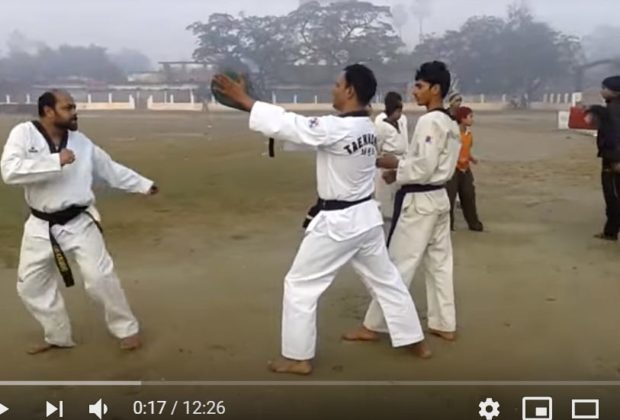 Real Taekwondo practice