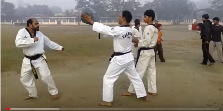 Real Taekwondo practice